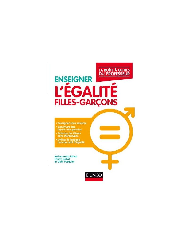 Enseigner Légalité Filles Garçons 